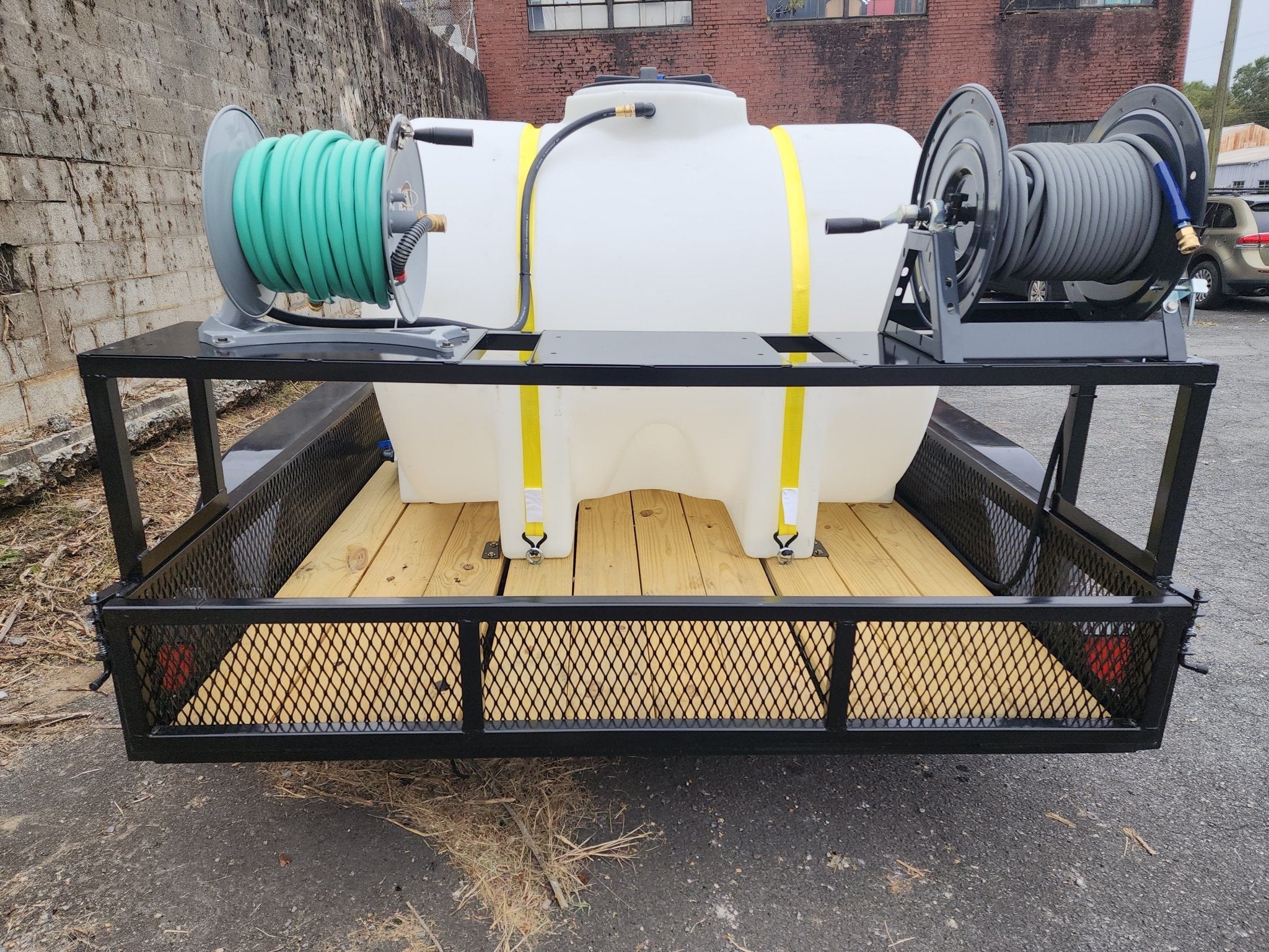 Hydro Max 10gpm at 3000psi Hot Water Trailer Package - SS Unit - BCE Cleaning Systems