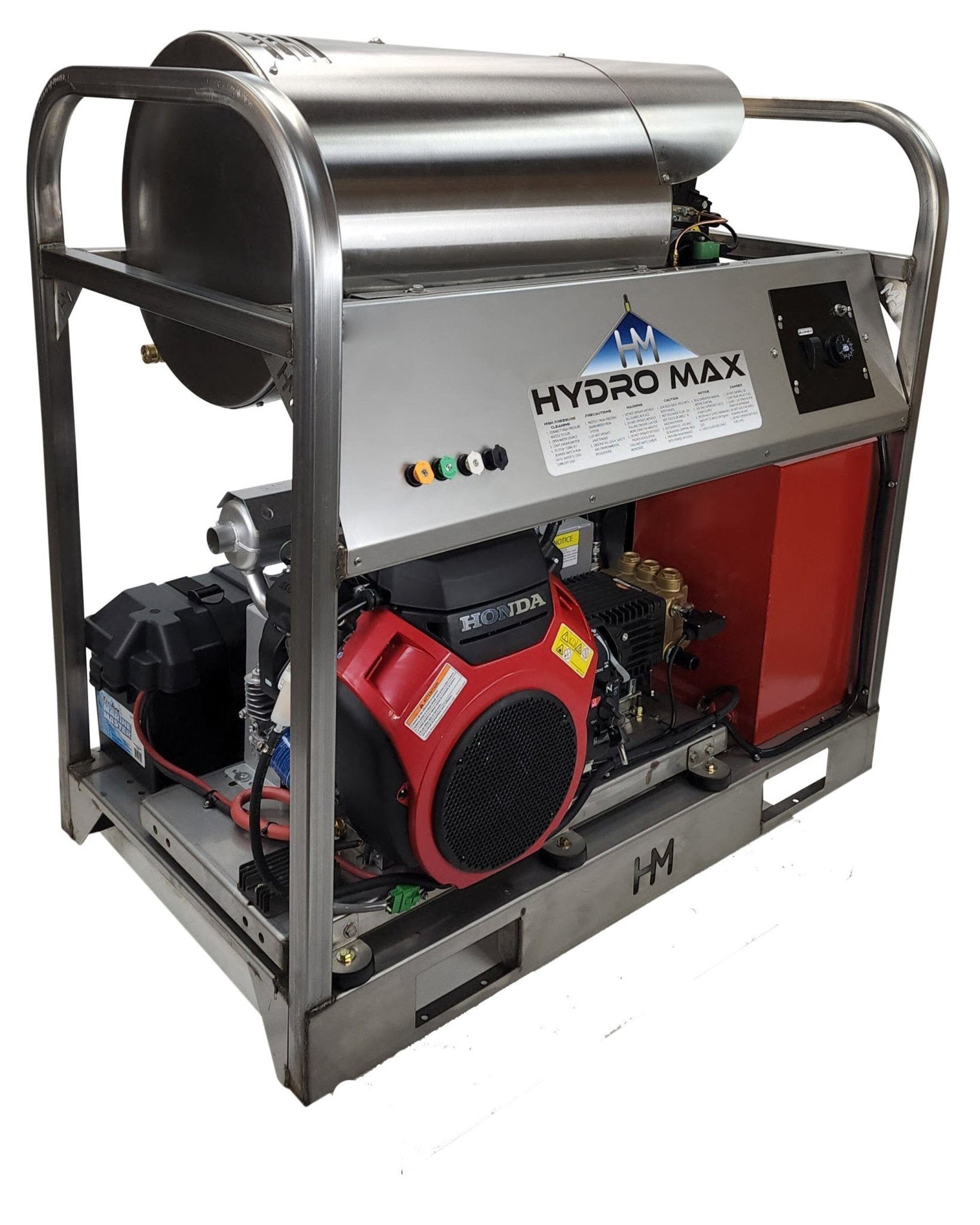 Hydro Max DC8030HG - 8gpm @ 3000psi - Honda belt drive - Hot Pressure Washer - BCE Cleaning Systems