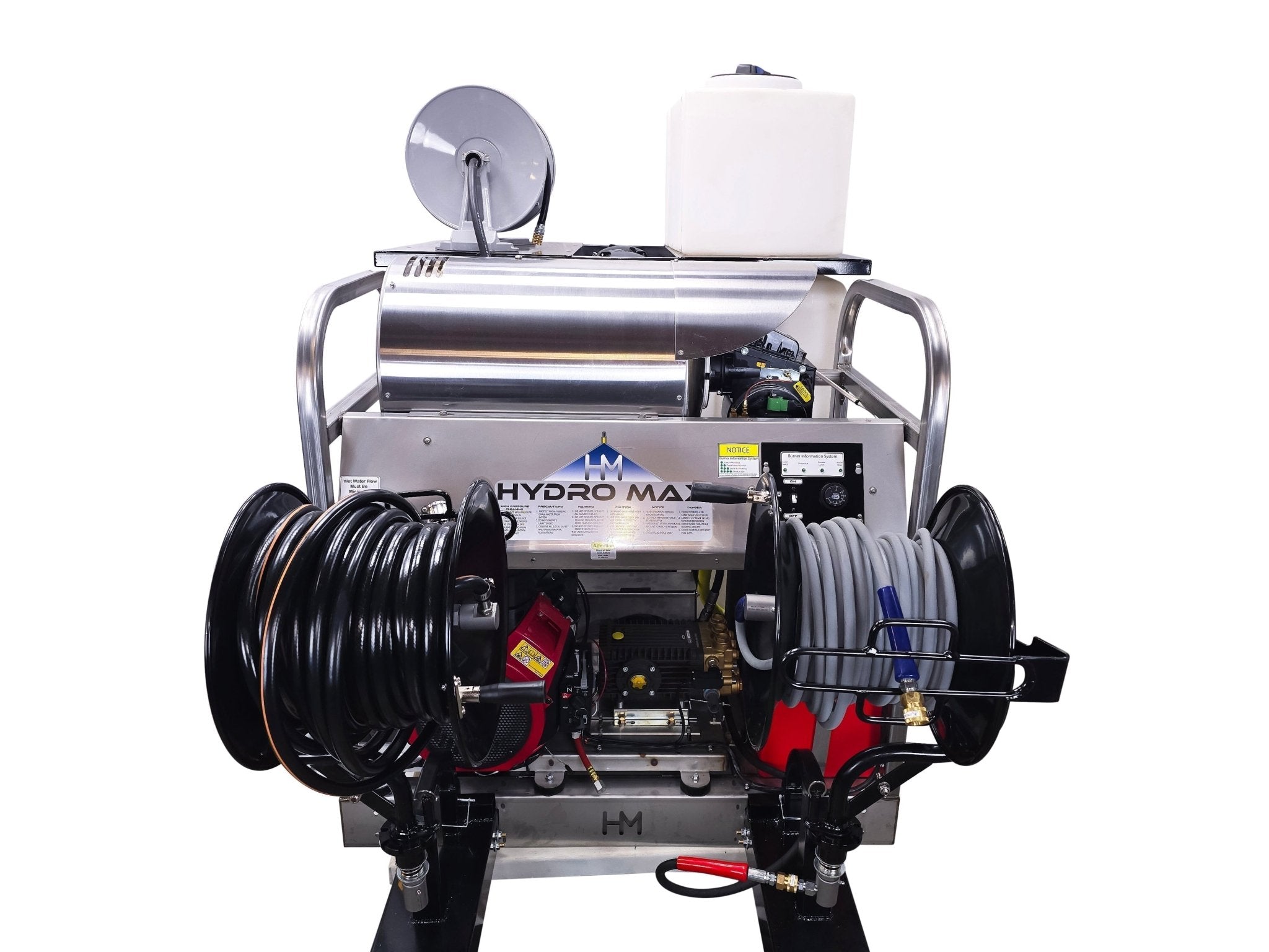 Hydro Max Tank Skid - TSDC10030HGi - 200 (200gallon) 10gpm@3000psi - Hot Water - BCE Cleaning Systems