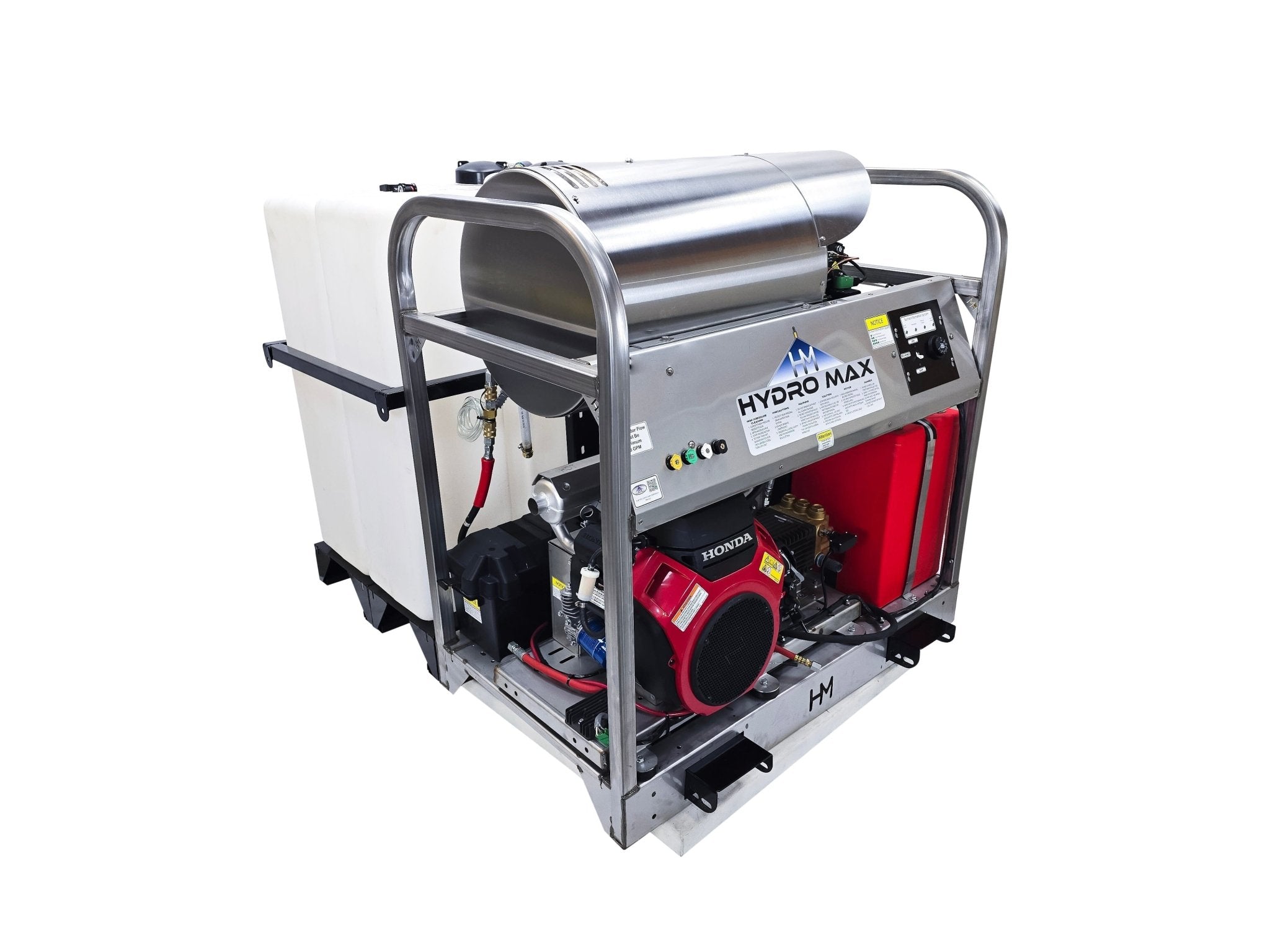 Hydro Max Tank Skid - TSDC8030HG - 200 (200gallon) 8gpm@3000psi - Hot Water - BCE Cleaning Systems