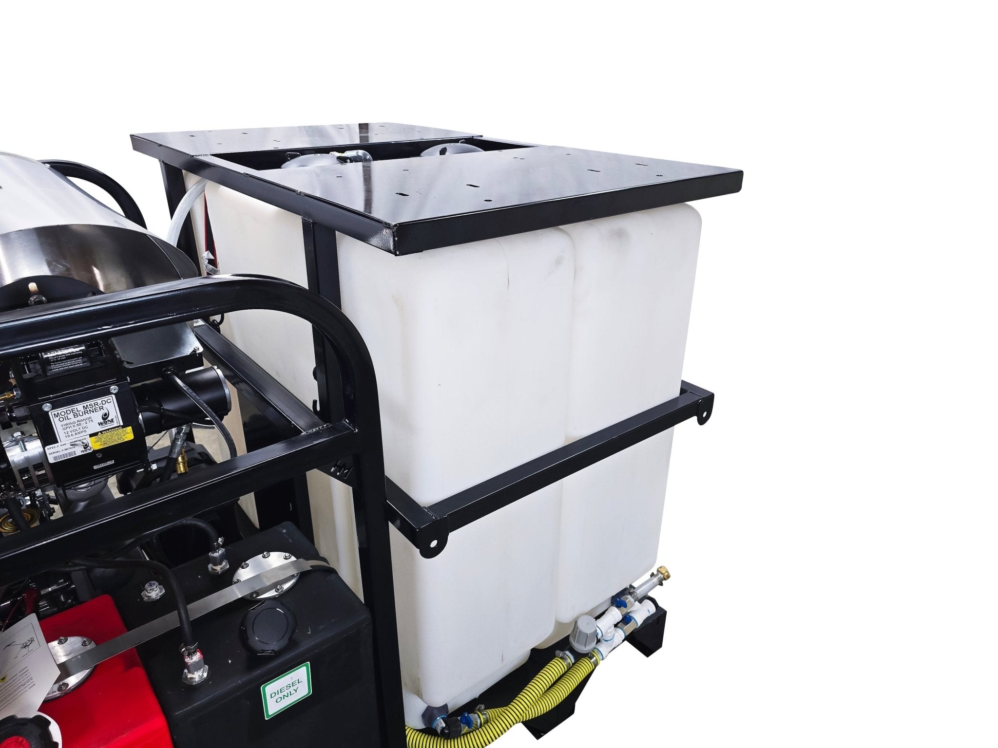 Hydro Max Tank Skid - TSDC8540KCi - 100 (100gallon) 8gpm@4000psi - Hot Water - BCE Cleaning Systems