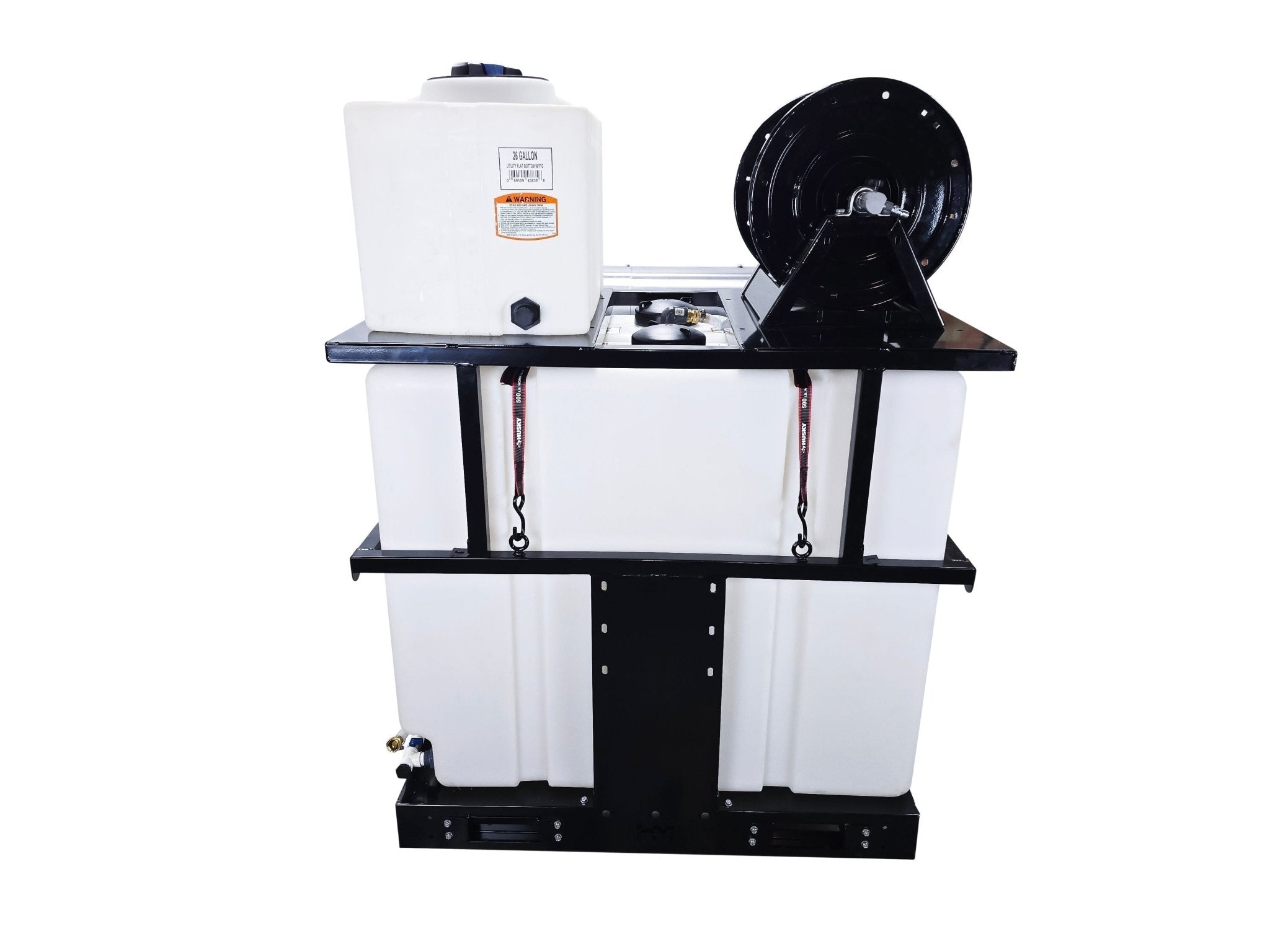 Hydro Max Tank Skid - TSDC8540KCi - 100 (100gallon) 8gpm@4000psi - Hot Water - BCE Cleaning Systems