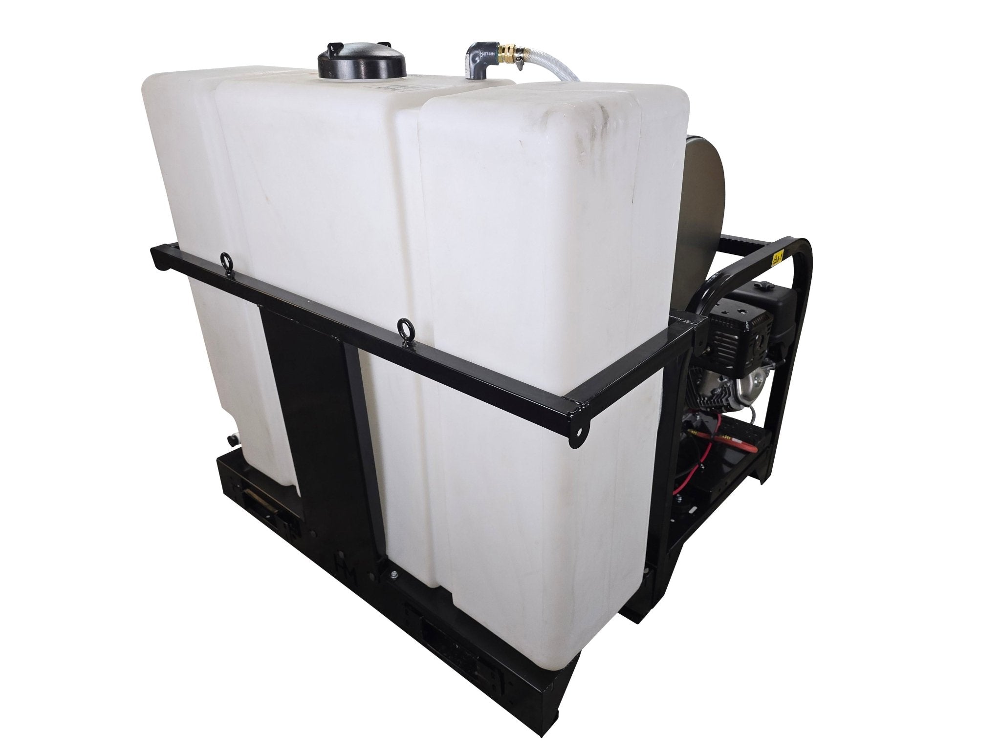Hydro Max Tank Skid - TSSG435HG - 100 (100gallon) 4gpm@3500psi - Hot Water - BCE Cleaning Systems