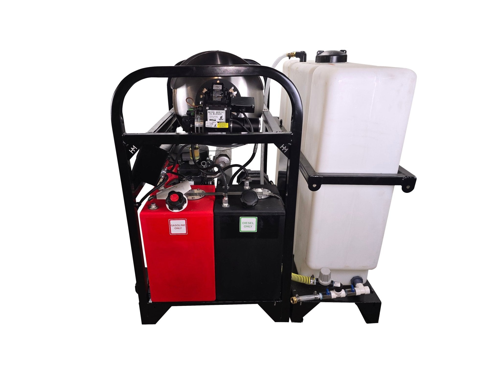 Hydro Max Tank Skid - TSSG640HA - 100 (100gallon) 5.5gpm@3500psi - Hot Water - BCE Cleaning Systems