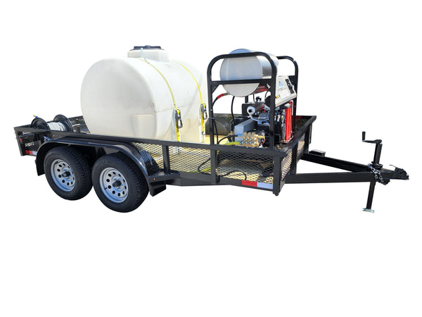 Hydro Max -5.5gpm at 4000psi Hot Water Trailer Package-DCP BCE Cleaning Systems 