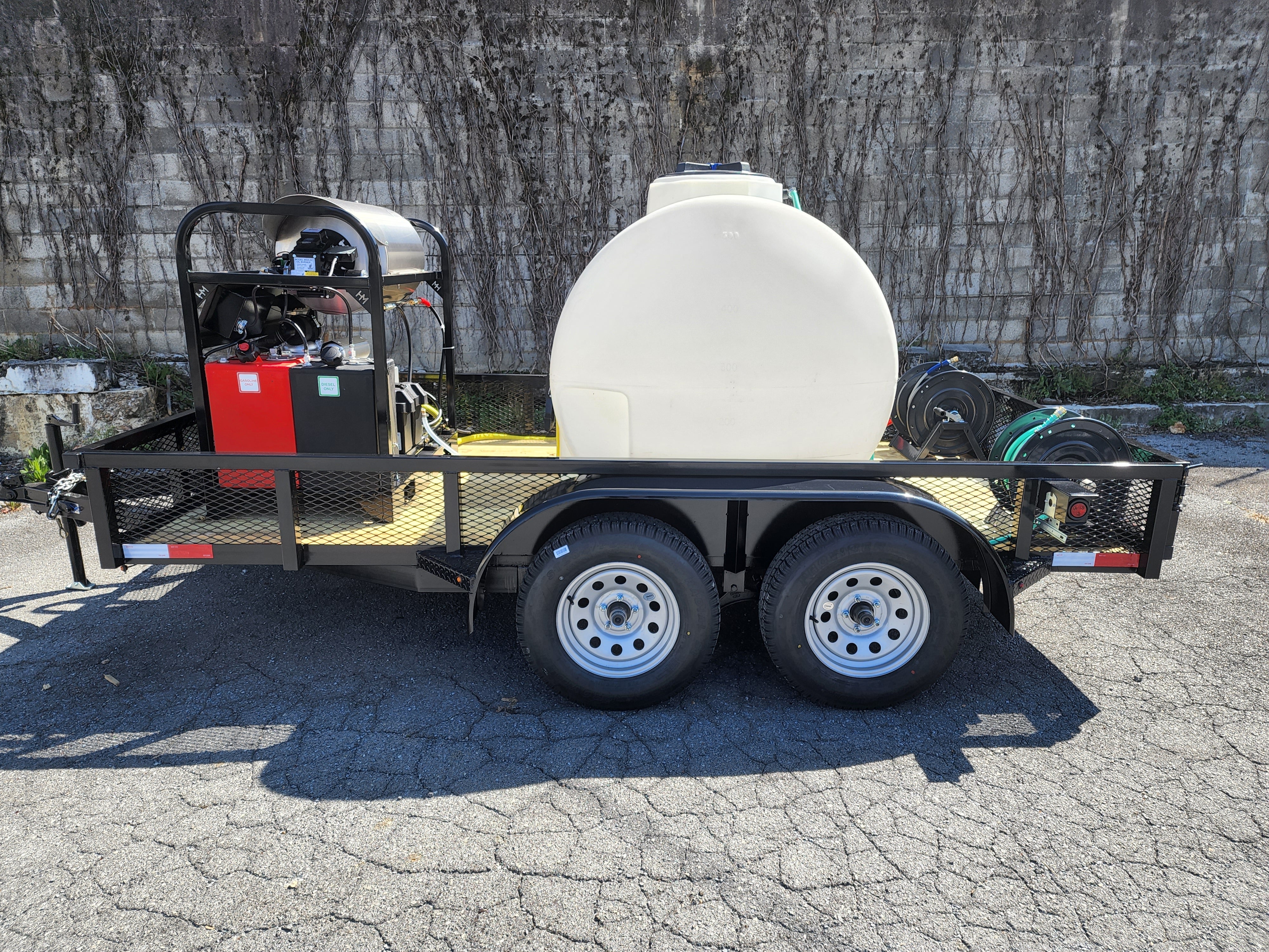 Hydro Max -5.5gpm at 4000psi Hot Water Trailer Package BCE Cleaning Systems 
