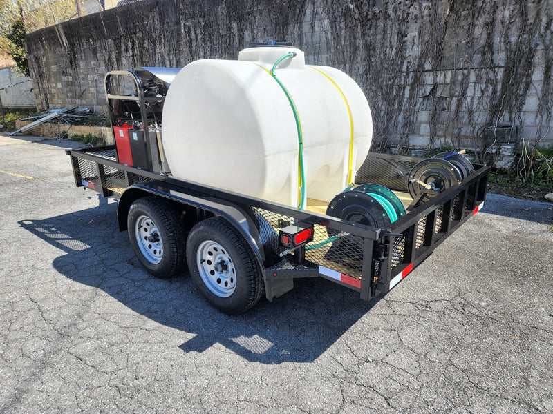 Hydro Max 8gpm at 3600psi Hot Water Trailer Package-DCP BCE Cleaning Systems 