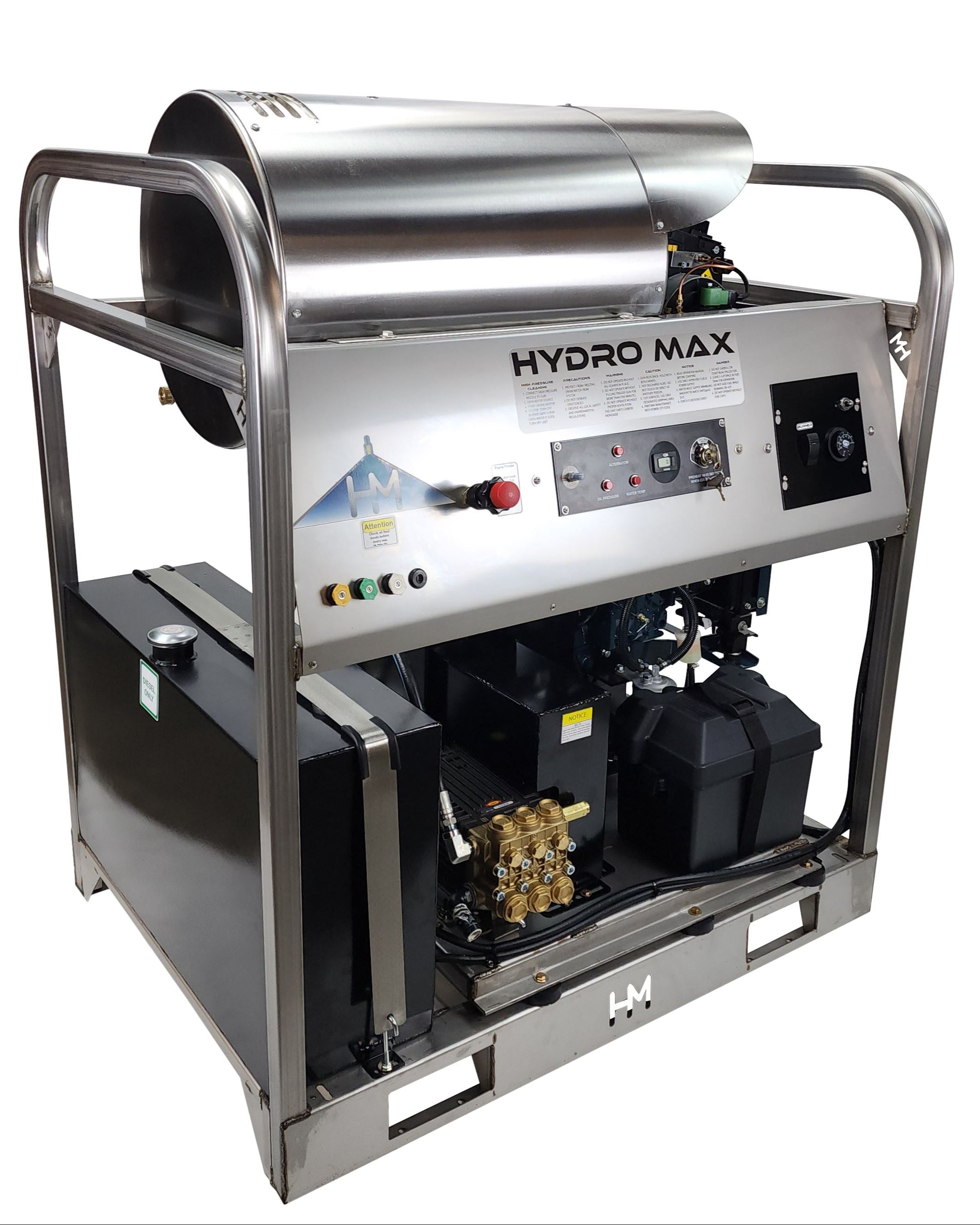 Hydro Max DCD10035KuG- 10gpm, Diesel Engine-Belt Drive Pump Pressure Washer Hydro Max 