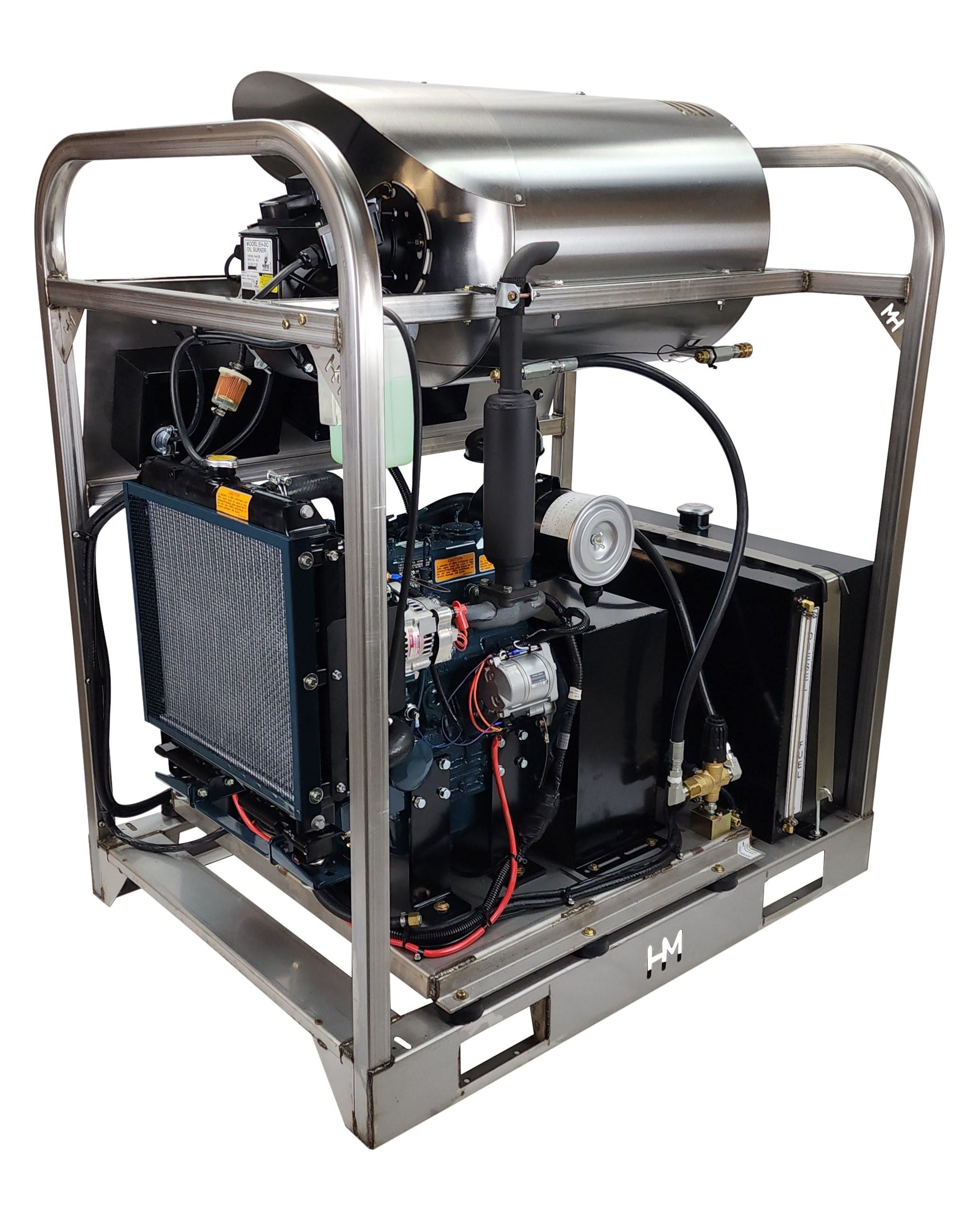 Hydro Max DCD8540KuG- 8gpm, Diesel Engine-Belt Drive Pump Pressure Washer Hydro Max 