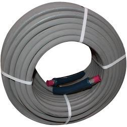 100'-3/8" Grey Pressure Washer Hose-6000psi Rated Pressure washer hose BCE Cleaning Systems 3/8" x 100' 