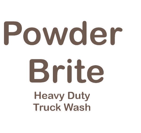 Powder Brite- Heavy Duty Truck Wash/Degreaser-Powder Detergent Detergent BCE Cleaning Systems 