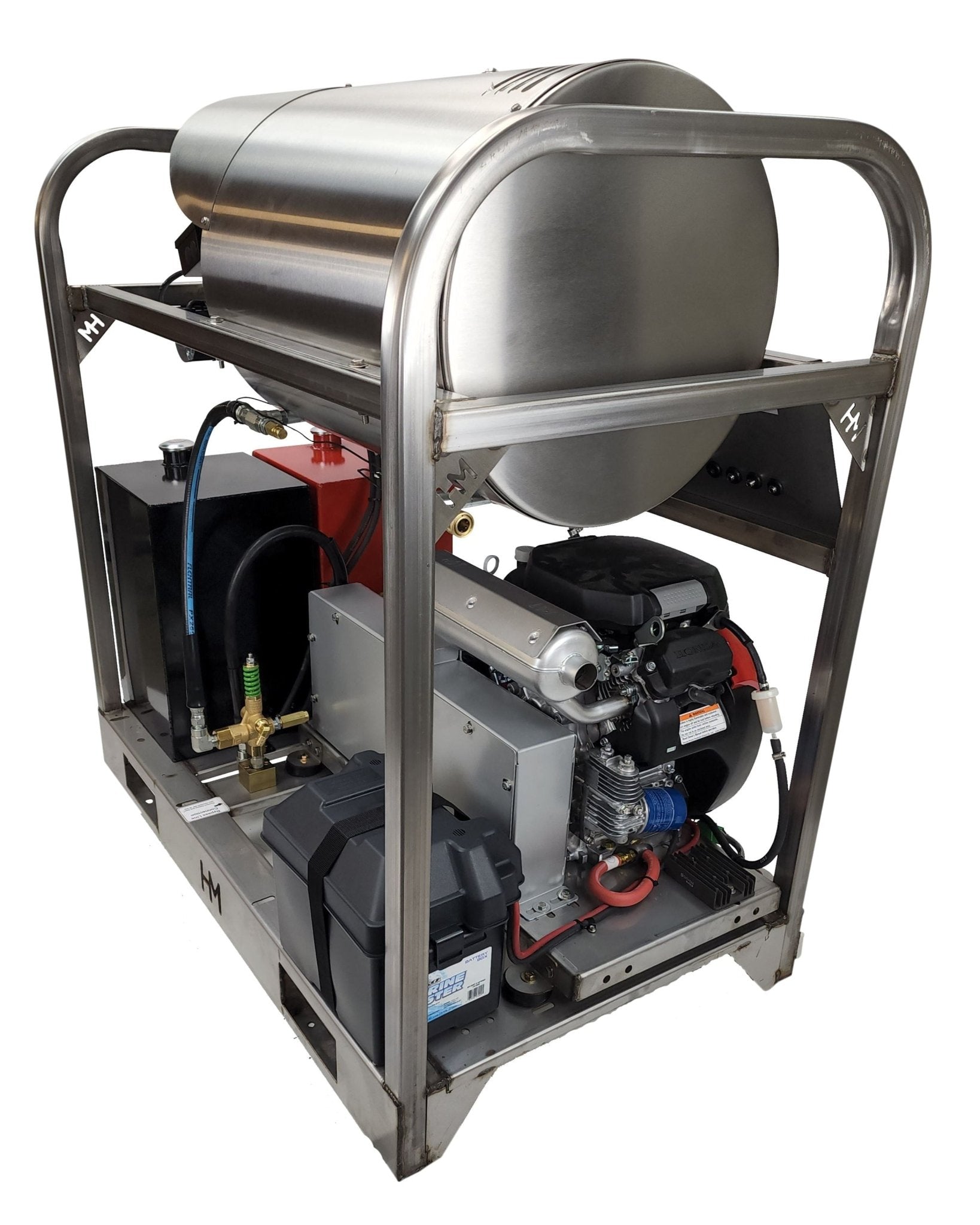 Hydro Max DC6050HGi - 5.5gpm @ 5100psi - Honda injection - Hot Pressure Washer - BCE Cleaning Systems