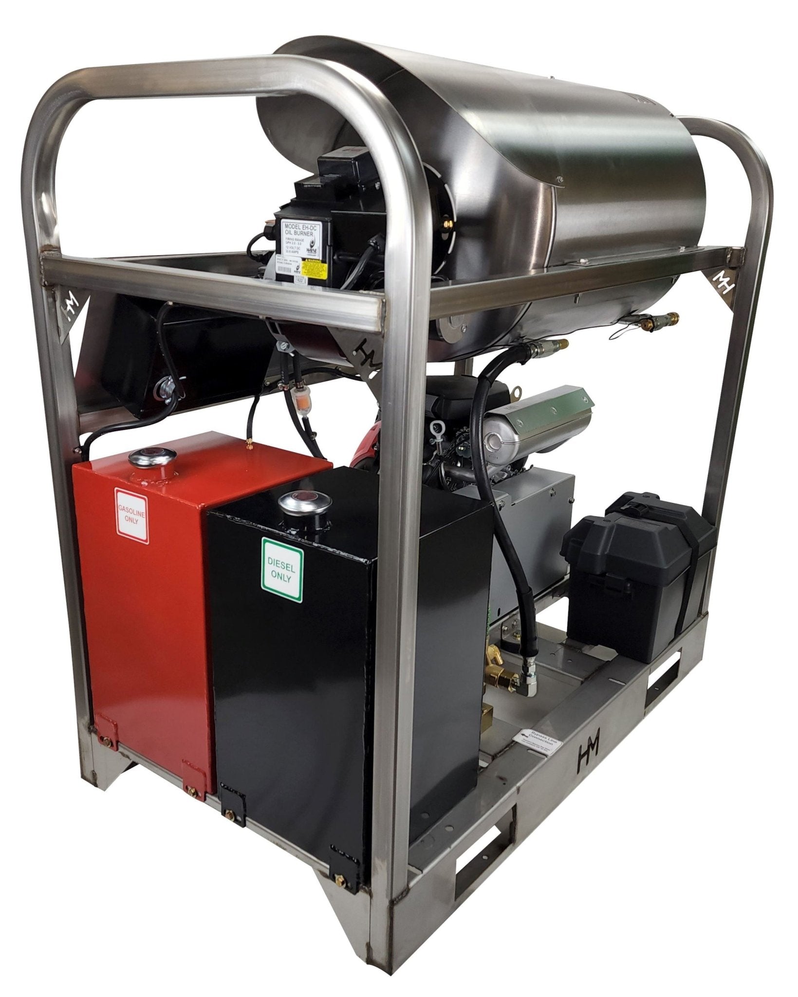 Hydro Max DC6050HGi - 5.5gpm @ 5100psi - Honda injection - Hot Pressure Washer - BCE Cleaning Systems