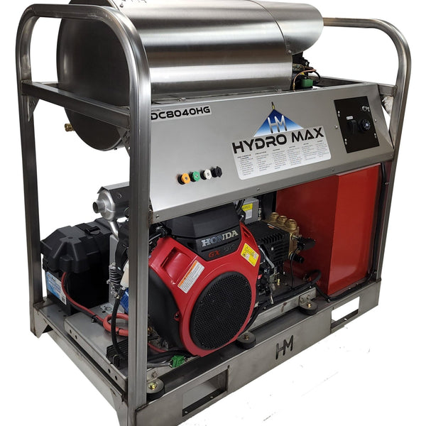 Hydro Max DC8540HAi - 8gpm @ 4000psi - Honda injection - Hot Pressure